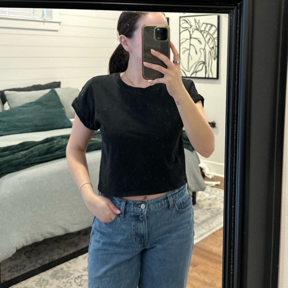 VIRAL Offline Aerie Trendy Crop Top